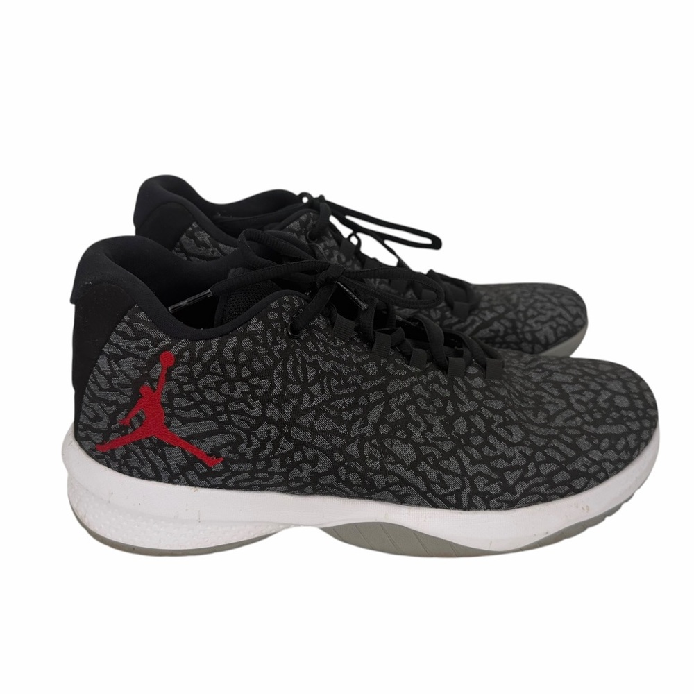 Air Jordan B.Fly Elephant Print Wolf Grey Shoes Sneakers Men's Size 13 Very Nice